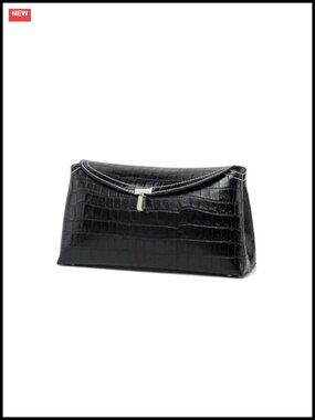 Microfiber Leather Crossbody Bag T Lock Flap Small Shoulder Purse